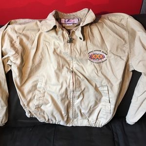 Vintage Bomber Jacket Super bowl 30 XXX size XL