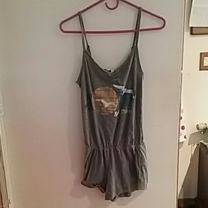 Grey romper