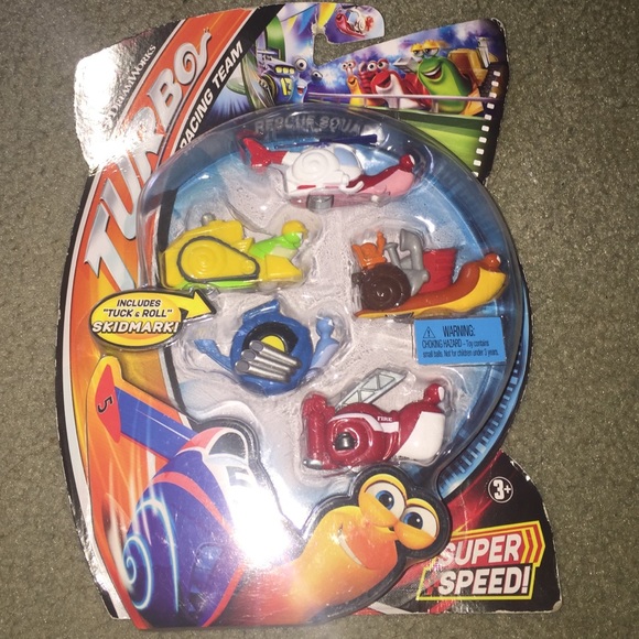 NEW! Disney's Turbo Racing Team Set