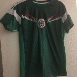 Mexico soccer jersey kids XL adult small