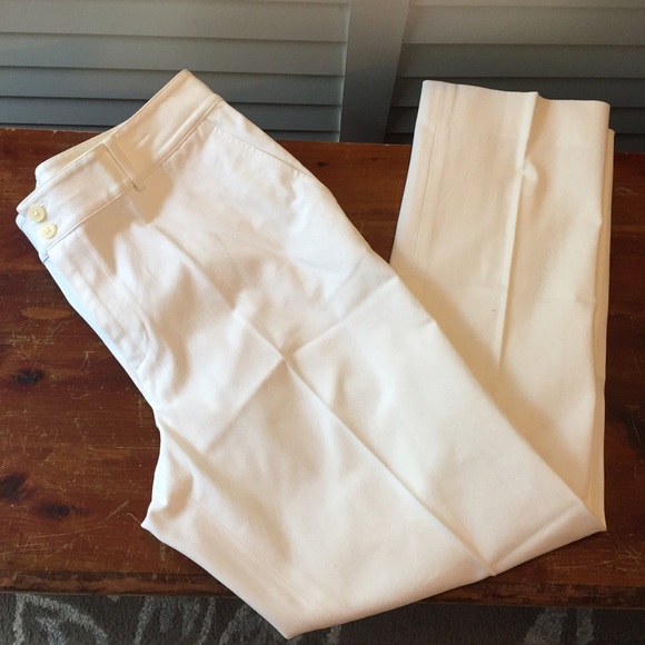 Ralph Lauren white women's slacks