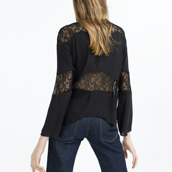 ZARA Lace Top - Picture 2 of 4