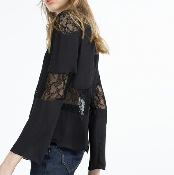 ZARA Lace Top - Picture 3 of 4