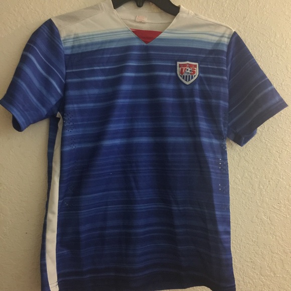 USA soccer jersey kids 26 adult XS