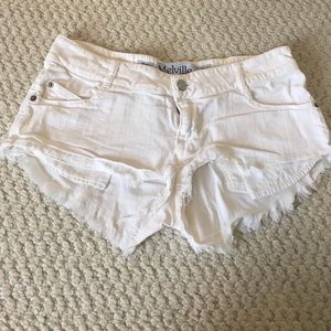 Brandy Melville white shorts