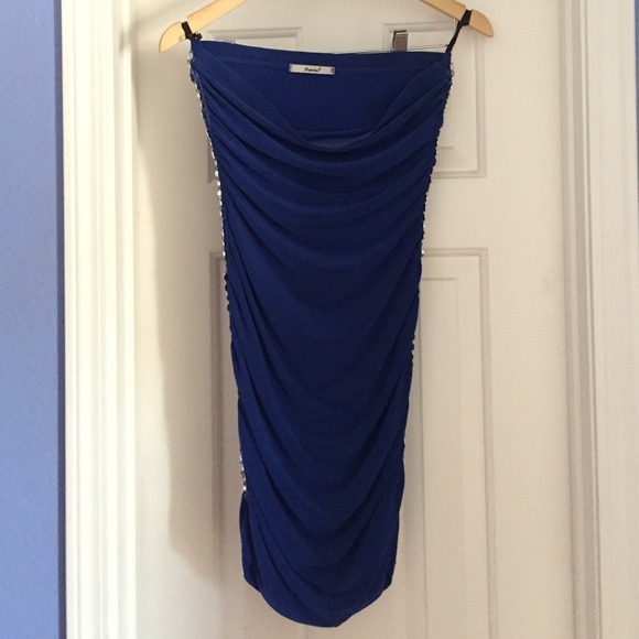 Blue papaya short dress - Picture 1 of 2