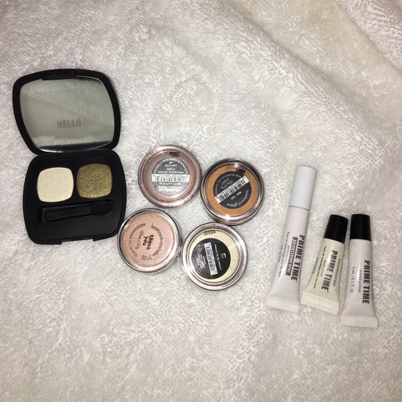 Bare minerals eye shadows and eye primer!