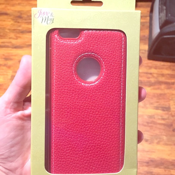 Brand new red cell phone case for iPhone 6