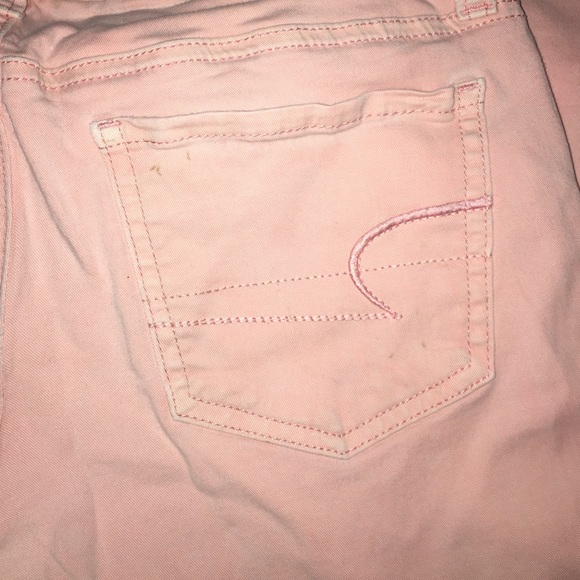 Pink American Eagle Skinny Jeans - Picture 3 of 4