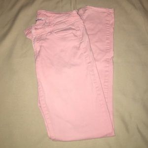 Pink American Eagle Skinny Jeans
