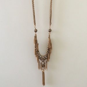 Alex and Ani Gold Long Necklace