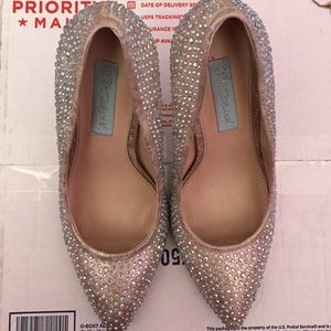 Betsy Johnson sparkle heels