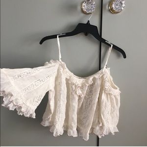 Cream Blouse from Free People