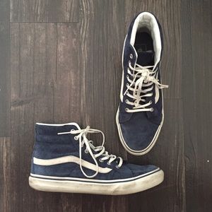 J. Crew x Vans Sk8-Hi sneakers in suede