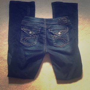 Silver Jeans Suki Surplus W28 L34, worn 5 times!