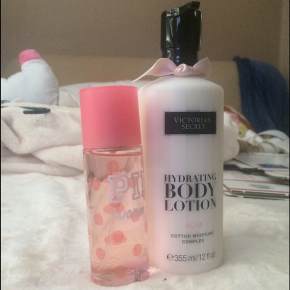 Victoria's Secret lotion and perfume