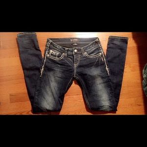 SOLD SILVER Skinny jeans