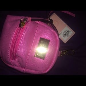 PINK JUICY COUTURE BACKPACK KEYCHAIN