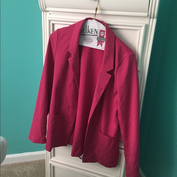 H&M Bright Pink Blazer