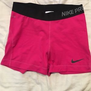 Nike pro dri-fit shorts