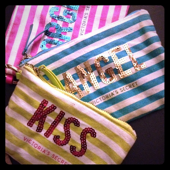 VS makeup bags 3pc.