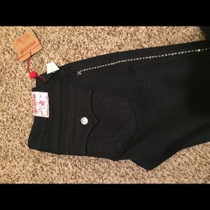 Swarovski Crystal studded True Religion jeans