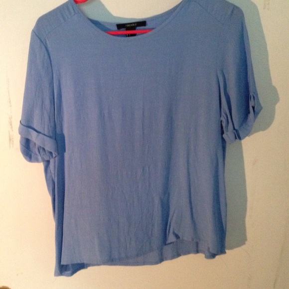 Blue blouse shirt