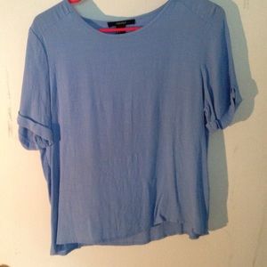 Blue blouse shirt