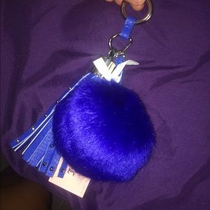 BLUE JUICY COUTURE KEY CHAIN