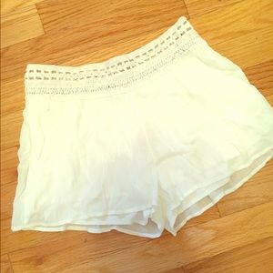 White Shorts
