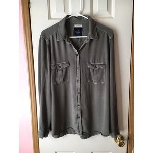 AEO Boyfriend Longsleeve Shirt
