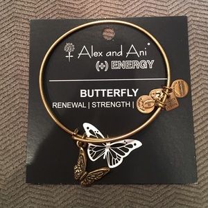 Alex & Ani Butterfly Bracelet Bangle