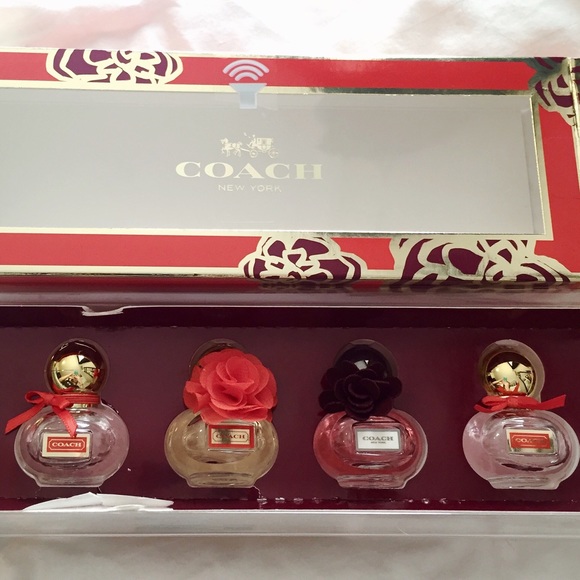 NEW Coach Perfume Set of 4