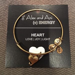Alex & Ani Heart Bracelet Bangle