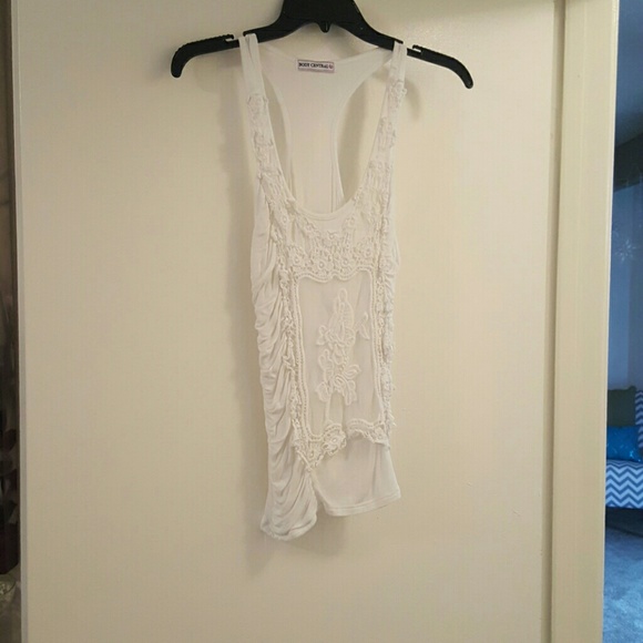 White Flower Tank