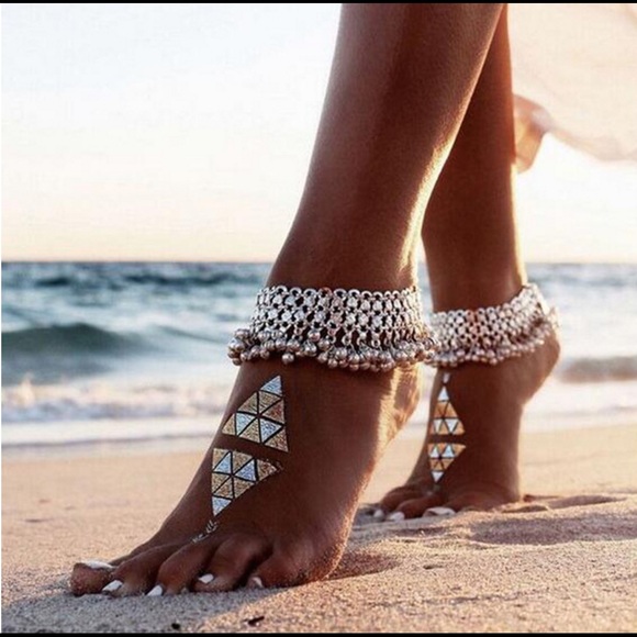 Bohemian ankle bracelet