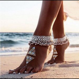 Bohemian ankle bracelet