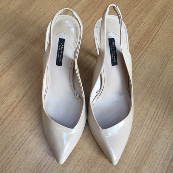 Zara Shoes - ❤SALE ZARA Nude Heels 38 NWT