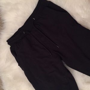 Black sweatpants