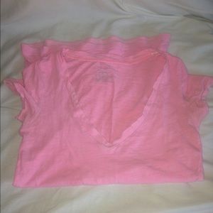 Light pink v neck