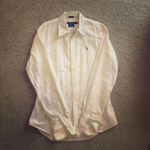 Ralph Lauren White Oxford Size 4