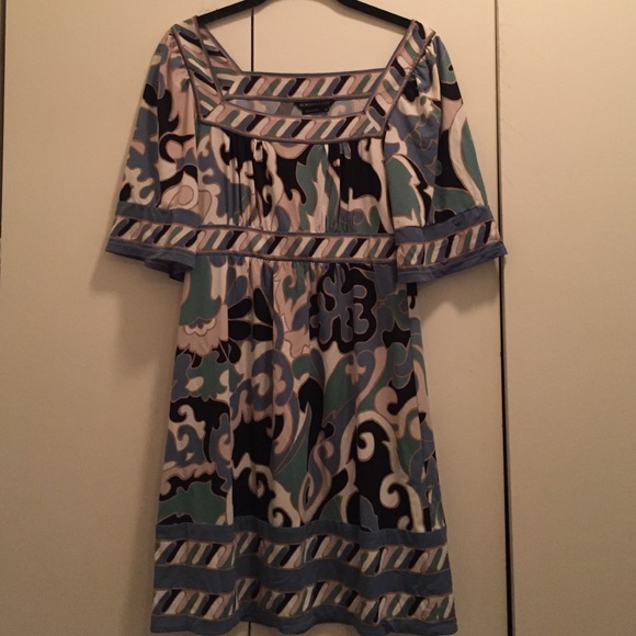 BCBG pattern dress