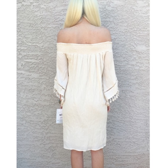 Cream bohemian Dress - Picture 3 of 3