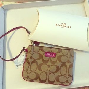 Coach wristlet