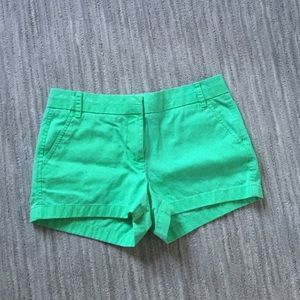 Mint Green J.Crew Shorts