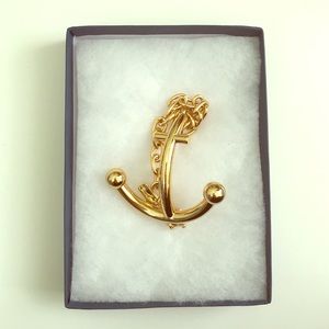 Kate spade gold anchor bracelet