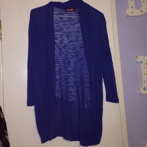Blue Cardigan