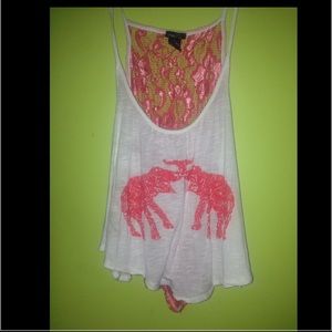 Elephant crop tank🐘