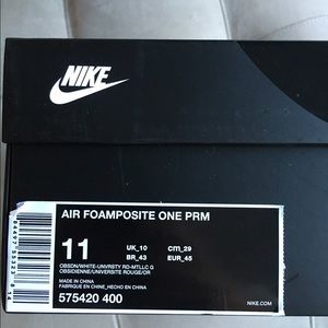 Air foamposite one