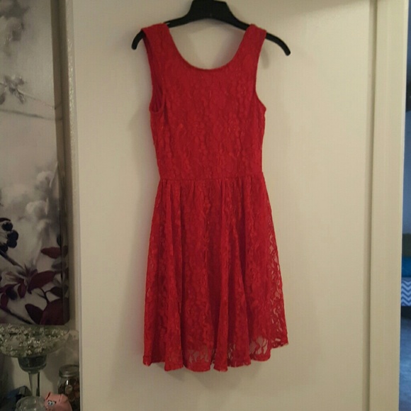Red dress